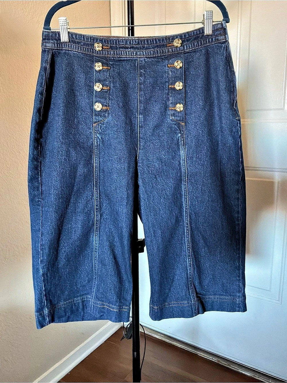 ON 34thWide-Leg Blue Pants Like New